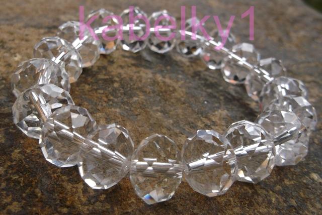 Náramok MONA brúsené sklo prispôsobivý