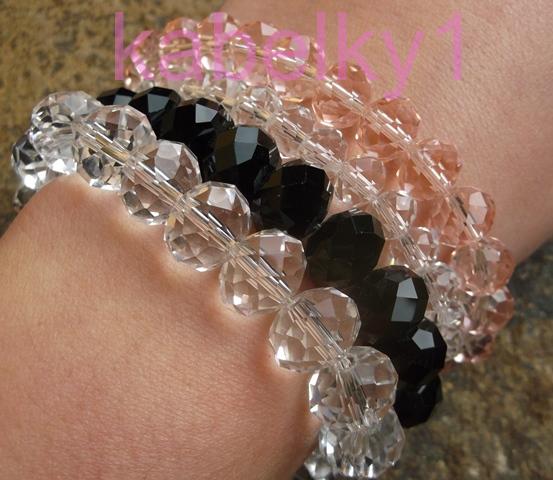 Náramok MONA brúsené sklo prispôsobivý