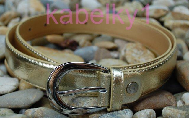 Opasok zlatý strieborná pracka oblúk