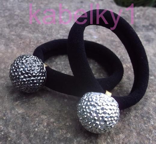 Gumička pierko strieborné a zlaté set 