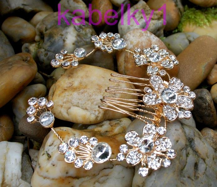 Ozdoba zlatej farby brúsené sklo strieborné