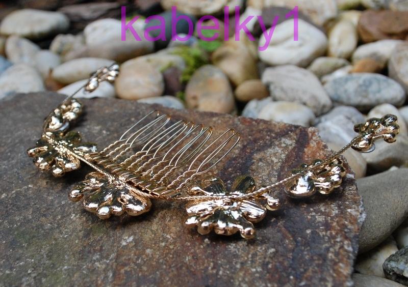 Ozdoba zlatej farby brúsené sklo strieborné