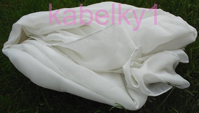 Šál lososový hladký jemný 