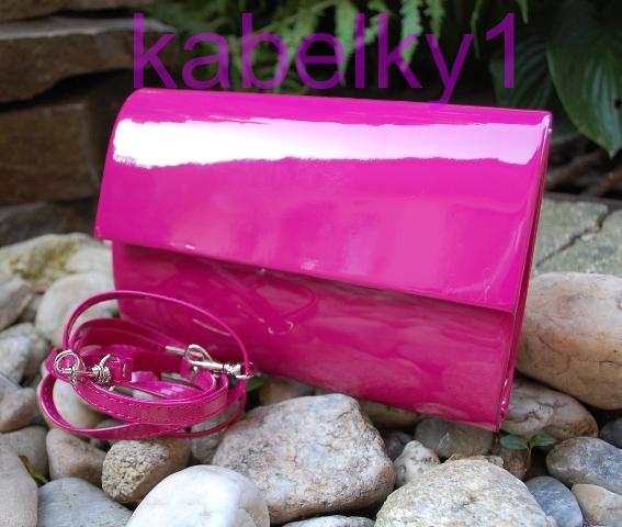 Kabelka ružová fuchsia dlhé ramienko 