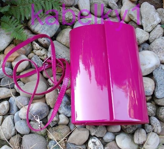 Kabelka ružová fuchsia dlhé ramienko 