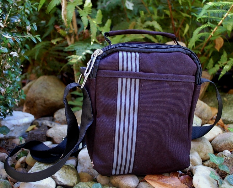  Pánska taška čierna crossbody 