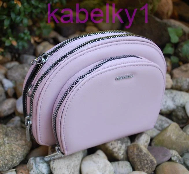 Kabelka fialková strieborné kovanie dlhé ramienko