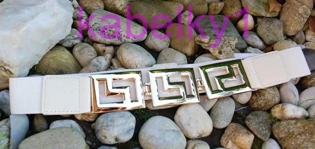 Opasok smotanový pružný zlatá pracka  