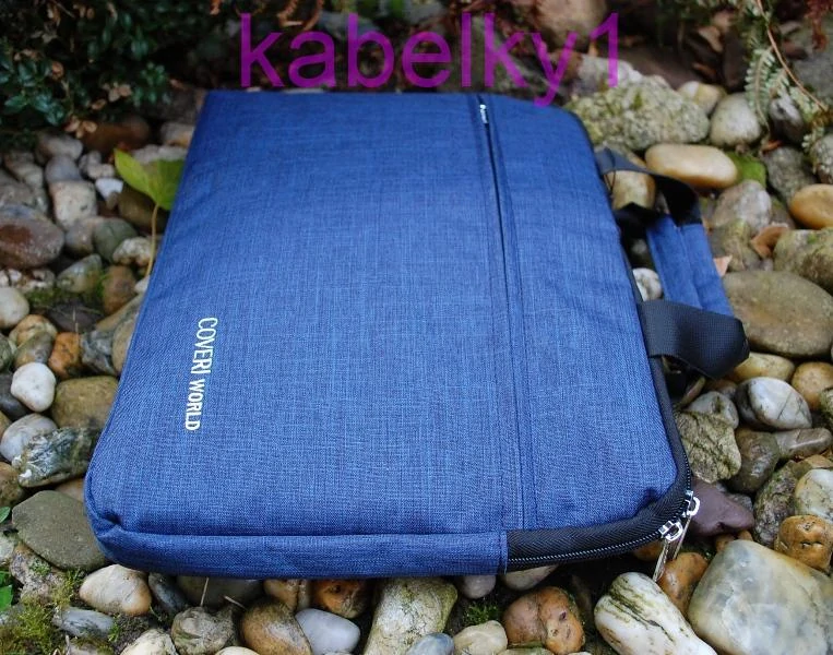  Modrá melírovaná taška na notebook COVERI WORLD