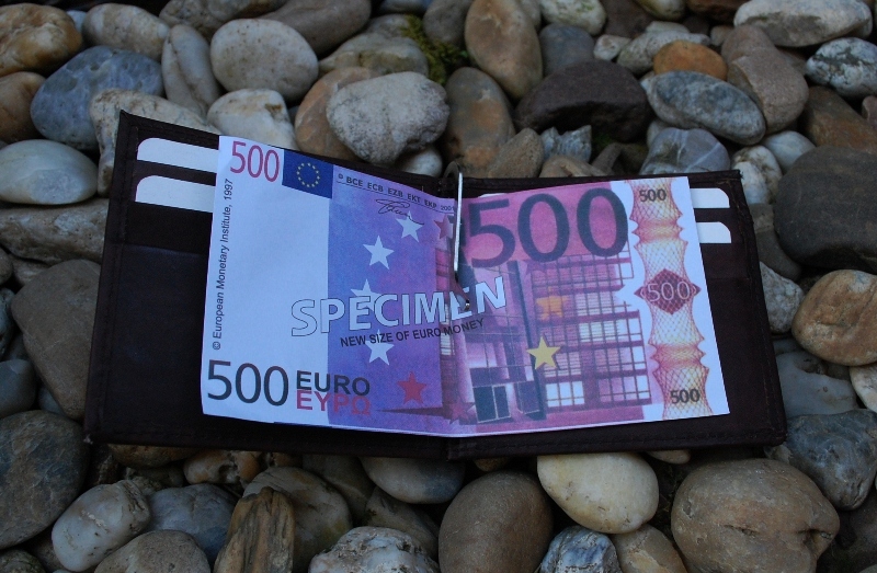 Pánska hnedá peňaženka dolárovka koža matná LORANZO