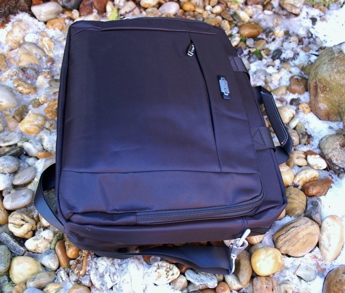 Pánska čierna aktovka kufrík veľká tmavé strieborné kovanie MAHEL