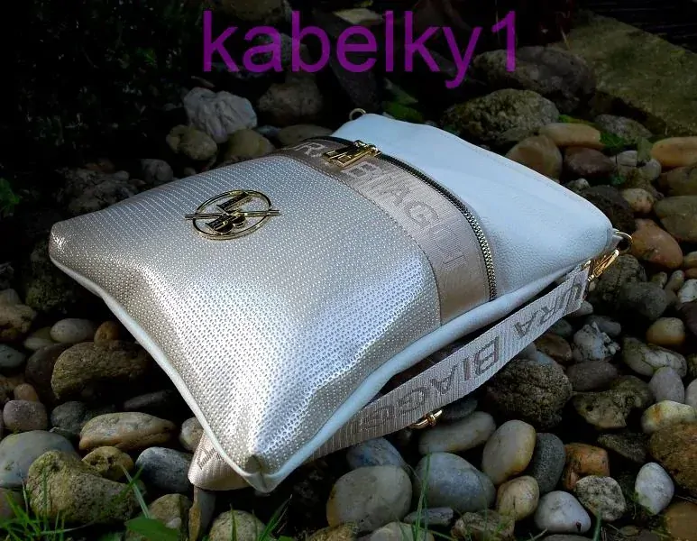 Kabelka biela crossbody LAURA BIAGGI