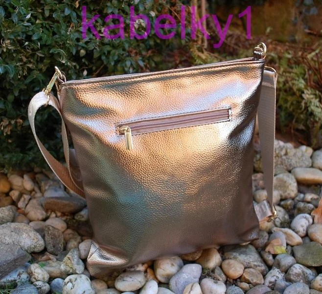 Kabelka zlatá tmavá crossbody LAURA BIAGGI