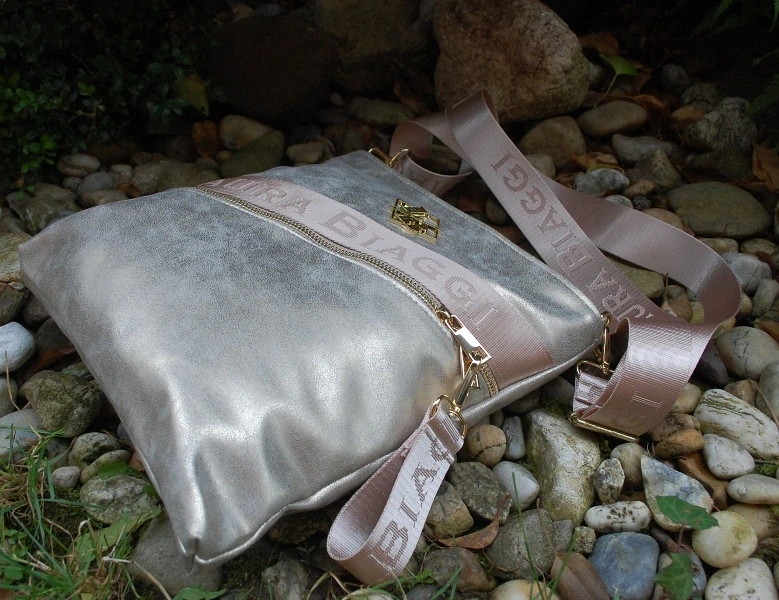 Kabelka zlatá zlatistá crossbody LAURA BIAGGI