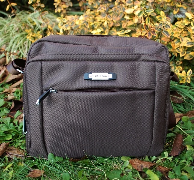  Pánska taška hnedá crossbody MAHEL