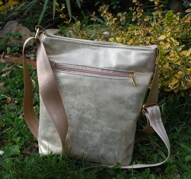 Kabelka zlatá crossbody LAURA BIAGGI