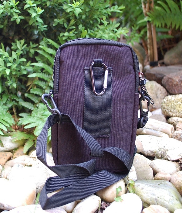 Pánska čierna matná taška na mobil