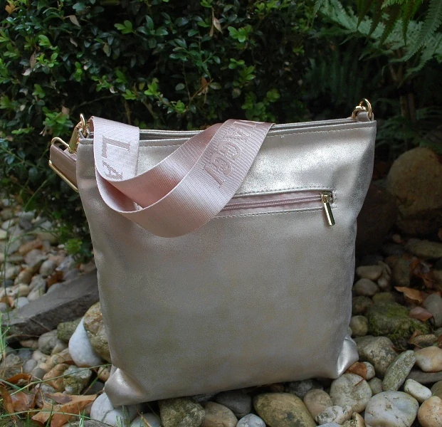 Kabelka zlatá zlatistá crossbody LAURA BIAGGI