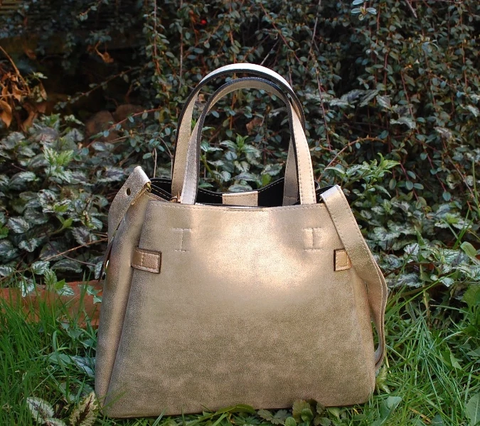 Kabelka zlatá dlhé ramienko LAURA BIAGGI