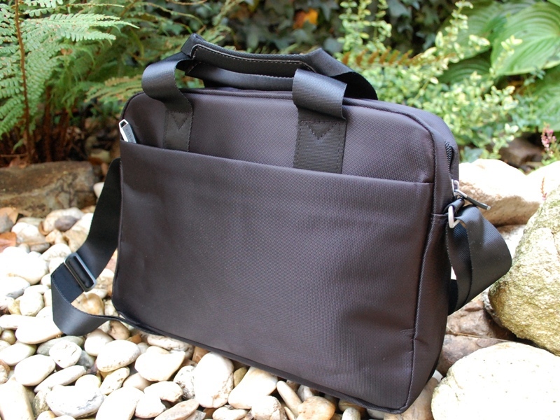 Čierna taška na notebook crossbody MAHEL 