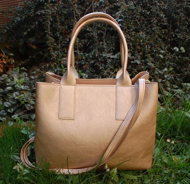 Kabelka rose gold zlatá dlhé ramienko LAURA BIAGGI