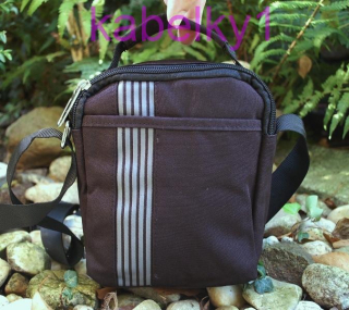  Pánska taška čierna crossbody 