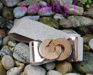 Opasok zlatý pružný zlatá pracka 