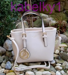 Kabelka smotanová matná Gallantry zlaté kovanie