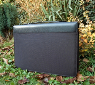 Diplomatka čierna taška spisovka čierne kovanie 