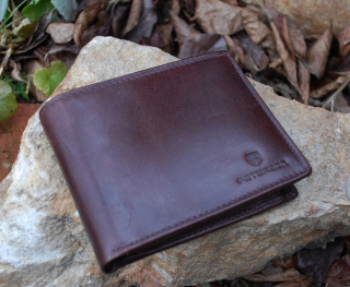 Pánska peňaženka hnedá PETERSON