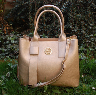 Kabelka rose gold zlatá dlhé ramienko LAURA BIAGGI